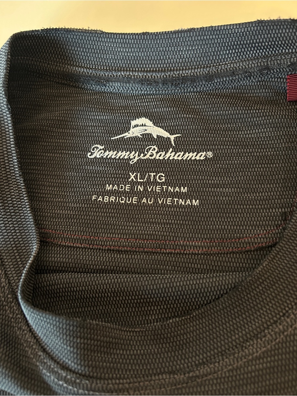 Tommy Bahama  Performance T-Shirts Bundle Men’s XL Burgundy & Charcoal - Picture 4 of 10